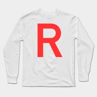 Team R Cosplay Comic Con Couples Costume Ideas Halloween Costume Anime Cartoon Characters Long Sleeve T-Shirt